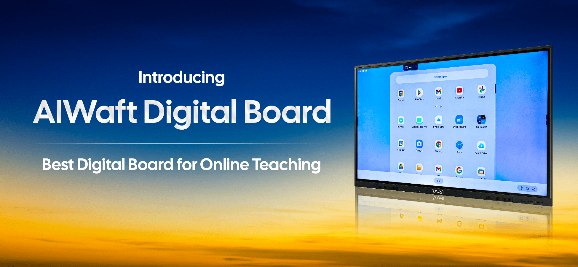 Introducing AIWaft Digital Board - Best Digital Board for Online Teaching