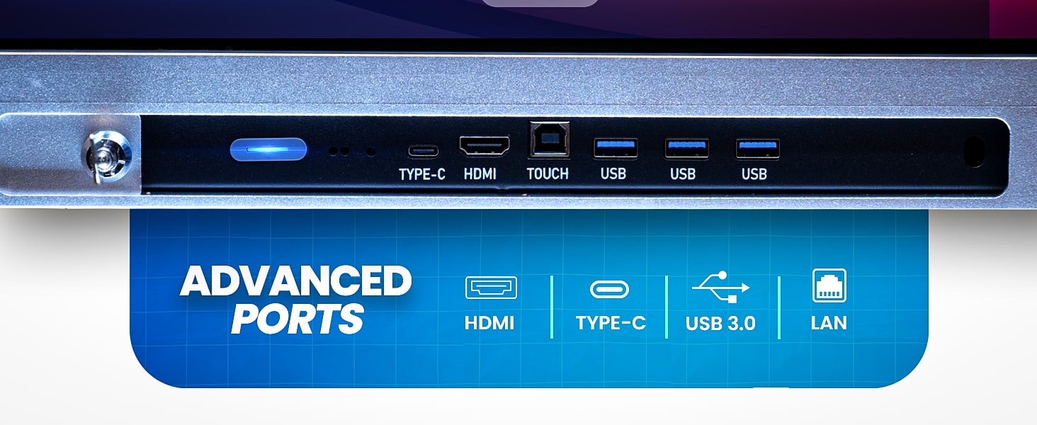 AIWaft EduPro 4K UHD Interactive Digital Board advanced