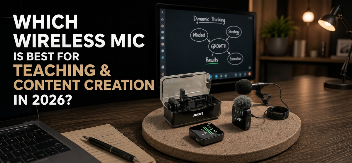 Best Wireless Microphone for Teaching & Content Creation in 2026