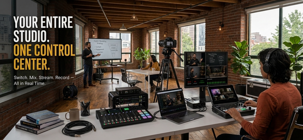 The Ultimate All-in-One Gear for Content Creators: AIwaft Video Mixer