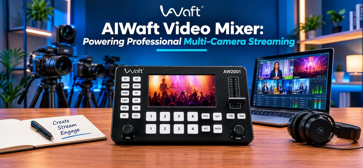 AIWaft Video Mixer: The Ultimate Budget-Friendly Multi-Camera & Live Streaming Solution