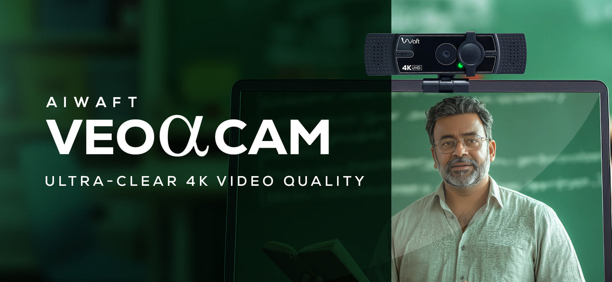 AIWaft 4K VEOαCAM Review: A Feature-Packed 4K Webcam for Teaching, Streaming and Content Creation