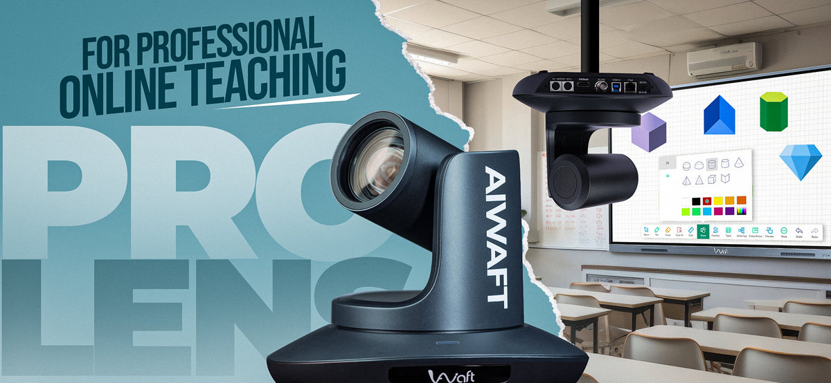 AIWaft 4K PTZ Pro Lens Camera vs Sony Z90 vs Old 4K PTZ Camera: Which Camera Is Best for Online Teaching?