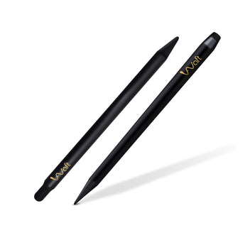 AIWaft 2-in-1 Stylus Pen for Digital Boards – Fine Point Tip, High Sensitivity & Precision | Smooth Writing & Drawing for Smart Boards | Capacitive Stylus | Black Stylus for Digital Boards