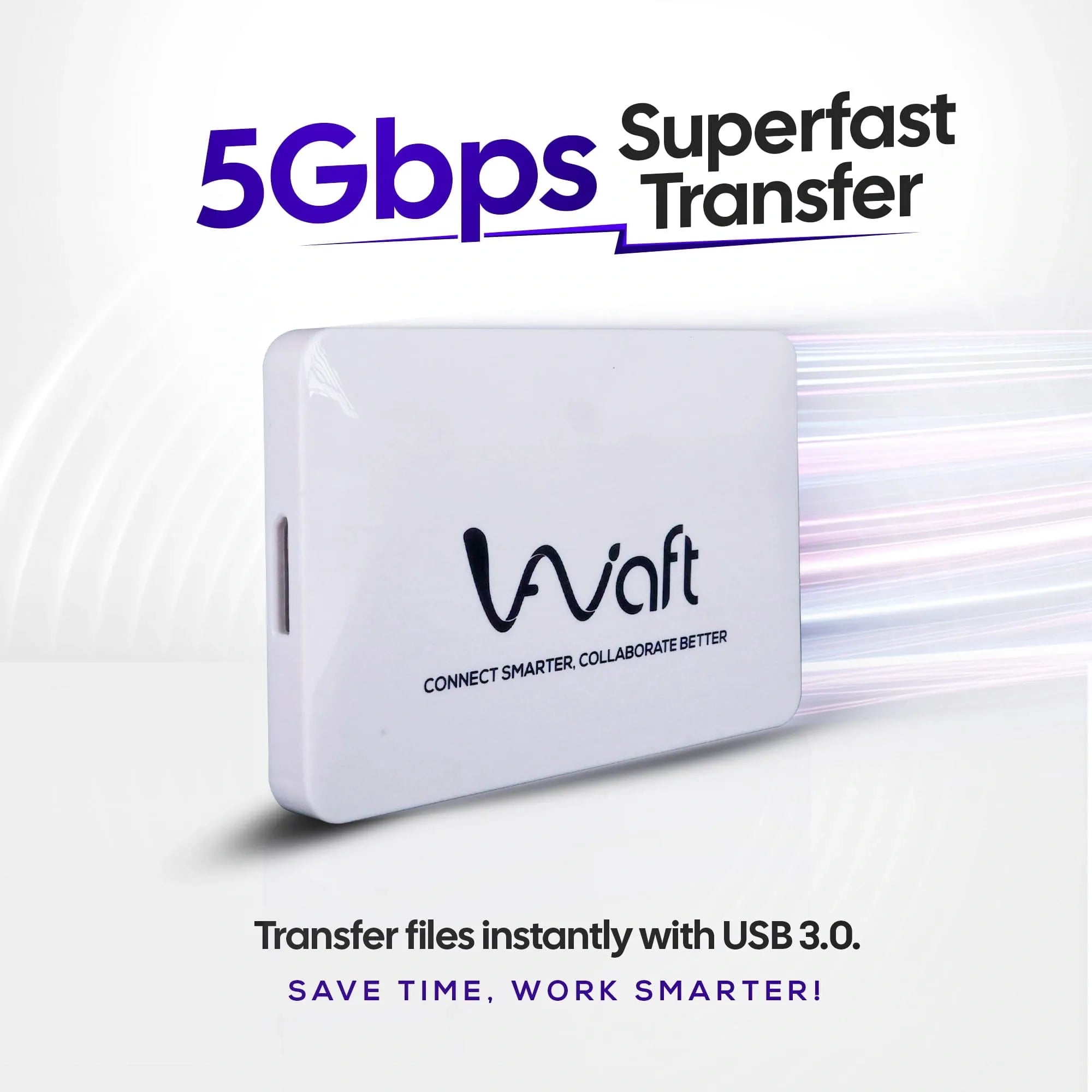 AIWaft 4-in-1 Multi-Card Reader | USB 3.0 | Supports Micro SD, CF, MS | 5Gbps High-Speed Transfer | Plug & Play | Compact & Durable | Windows & Mac