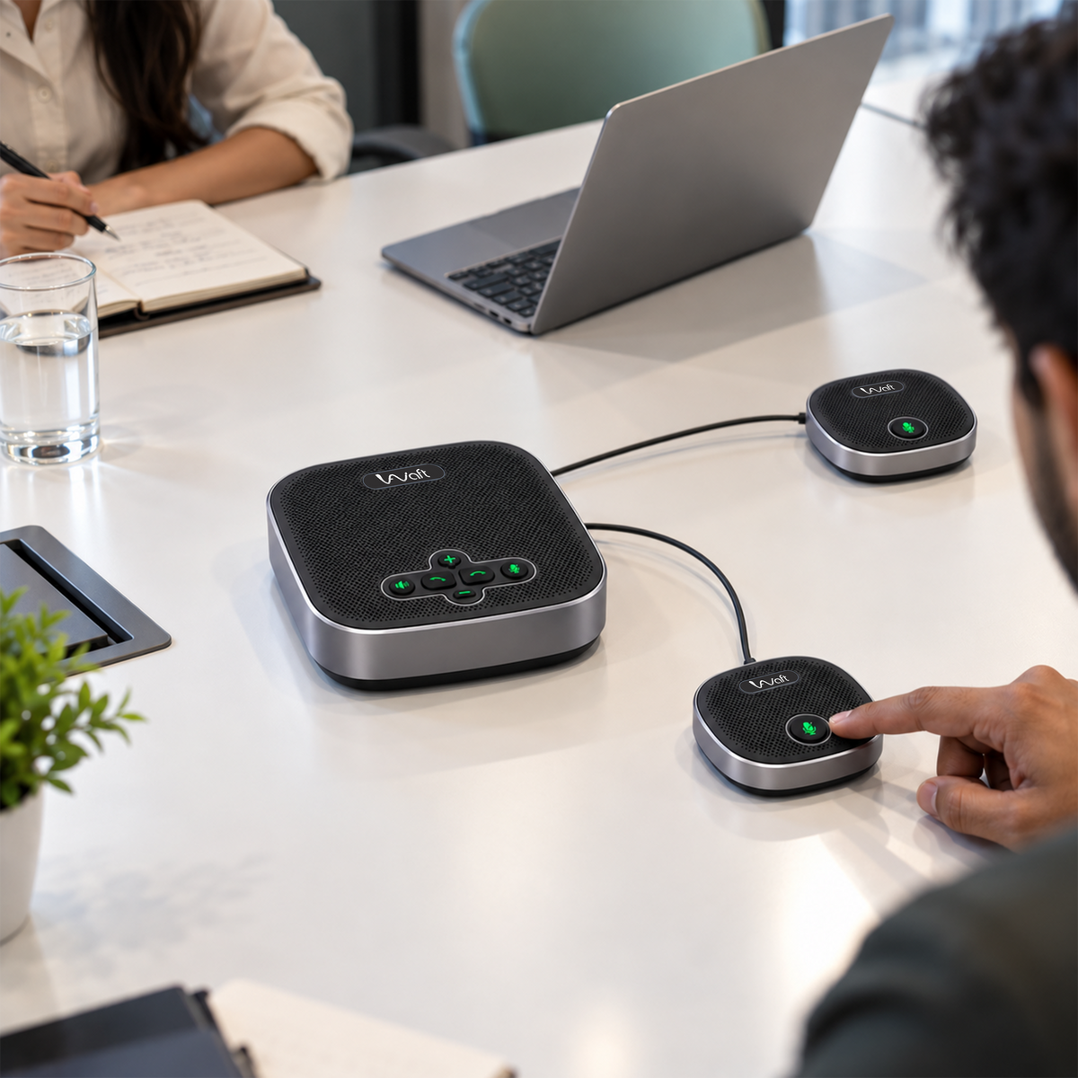 AIWaft M6B-EX Speakerphone with Expansion Mics