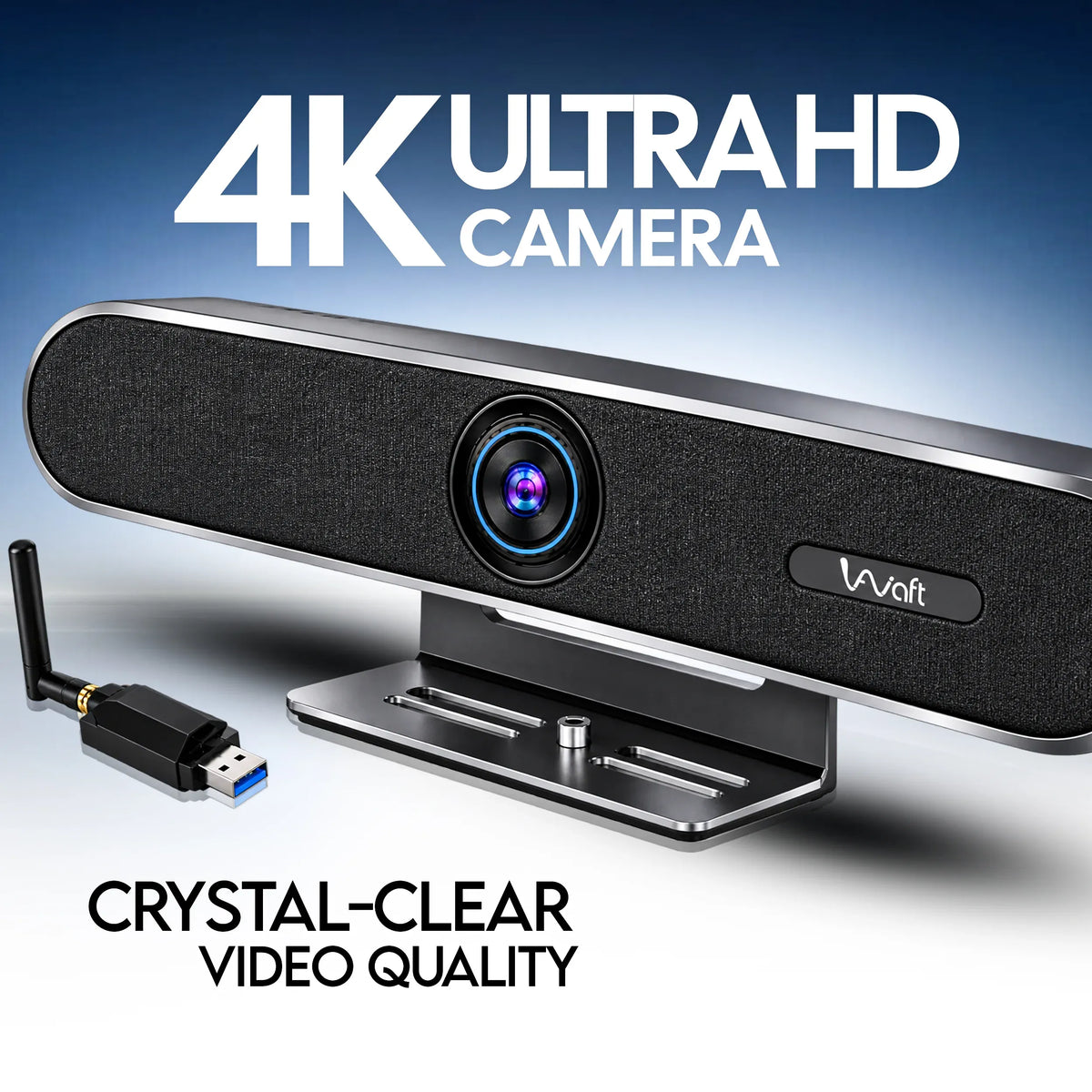 AIWaft MeetBar Speaker & 5x Digital Zoom