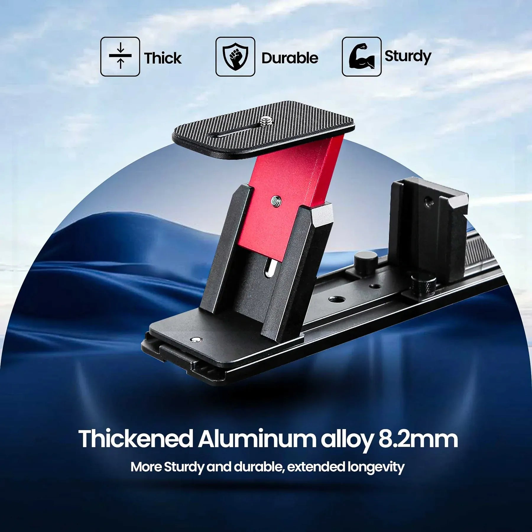 AIWaft ALWT12XS 12.9 Inch Professional Teleprompter with Bluetooth Remote & 70/30 Beam Splitter Glass for DSLR, Mirrorless Camera, iPad & Smartphone Video Recording