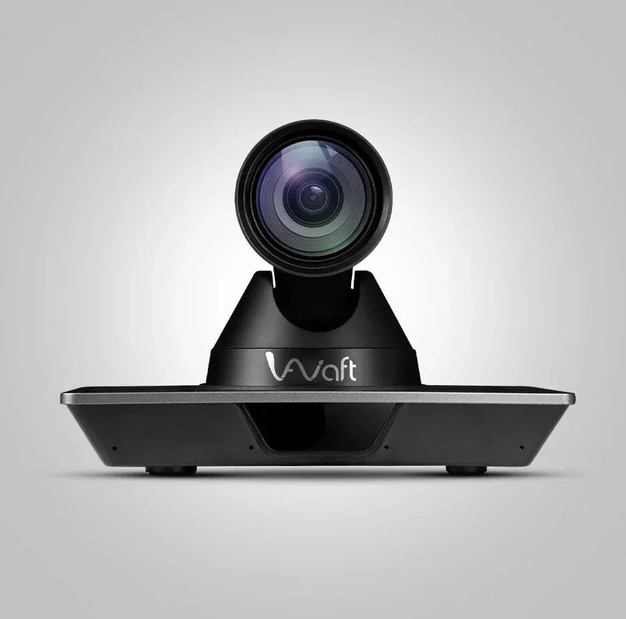 AIWaft 4K PTZ Camera with Auto Tracking, 12X Optical Zoom, Ultra HD Camera for Online Teaching, Live Streaming, Classroom Recording, Video Conferencing & Hybrid Learning Setup
