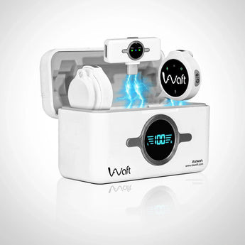 AIWaft Wireless Microphone | 48kHz/24bit Audio | Noise Reduction 2.0 | 100m Range | 10H Battery | Type-C Charging | For Smartphones